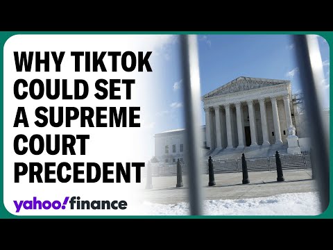 TikTok ban may hinge on Supreme Court precedent