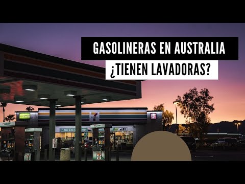 ¿Como es una gasolinera en Australia?