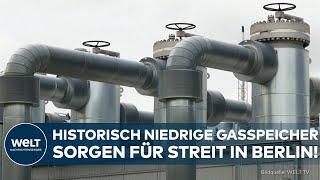 ALARM BEI GASVORRÄTEN: CDU-Ministerin verharmlost Lage – Grüne fordern Sofortmaßnahmen