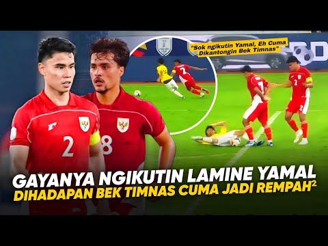 Bro Kira Dia LAMINE YAMAL, Ternyata Hanya Bocil Brunei !! Songongnya Brunei Dihajar Bek² Timnas U23