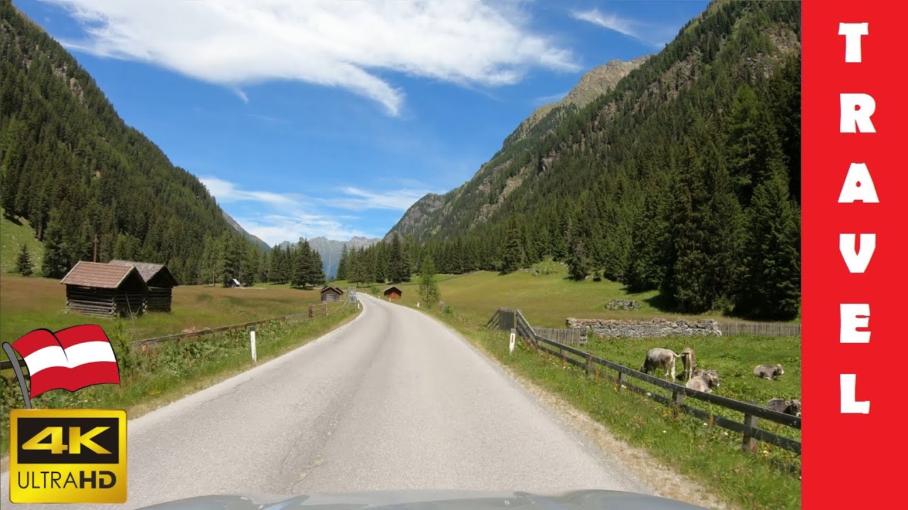 Driving in Austria 5: From Kaunertal to Pitztal