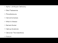 Autosomal Recessive Disease Concepts