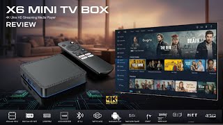 X6 Mini Android Tv Box Review - Best Android Tv Box in Pakistan with Best Price - Original Spec