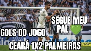 CEARÁ 1X2 PALMEIRAS | GOLS DO JOGO | SEP MIL GRAU.