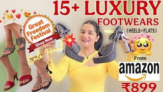 #amazonhaul *15+ LUXURY PRODUCTS* Best Random Pinteresty Footwears Haul🔥 *Amazon Footwears Haul* 