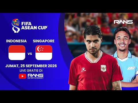 LIVE FULL MATCH | INDONESIA VS SINGAPURA | GROUP A | GARUDA MENDUNIA