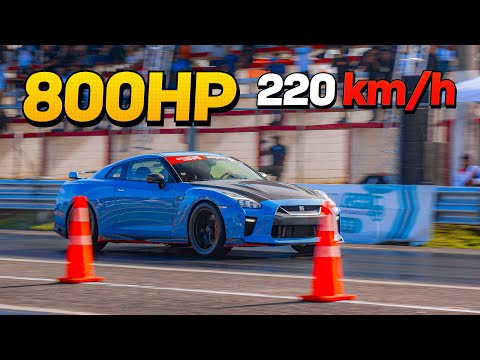 Llevamos Mi GTR De 800HP A Un Evento Dominicano De Roll Race