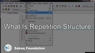 What Is Repetition Structure