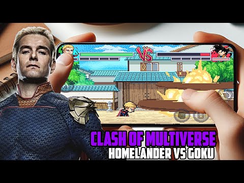 Lançou! CLASH OF MULTIVERSE | Capitão Pátria Vs Goku | Crossover Para CELULAR ANDROID (BETA)