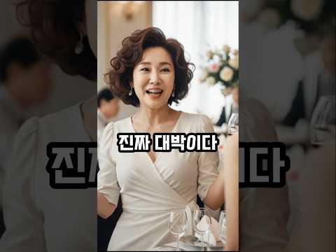 경상도아줌마가 친구한테 대박이라고 한이유