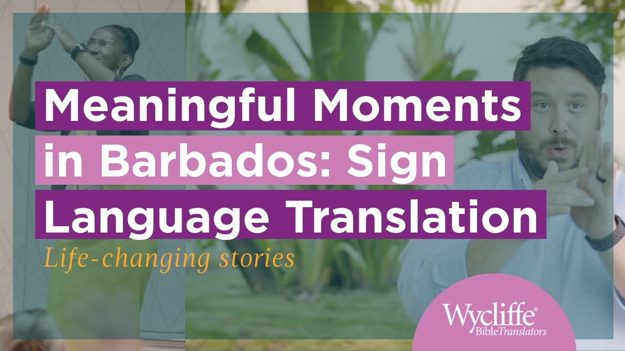 Sign Languages: A Visual Bible Translation Brought to Life