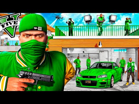 La CASA de FRANKLIN es UNA BASE de UNA BANDA CRIMINAL en GTA 5