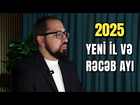 Rəcəb ayı başlayır - 2025 | Hacı Cavid | Bayram təbriki