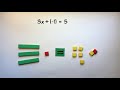 Solving Equations with Integer Tiles