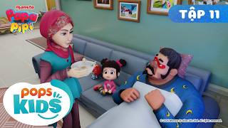 Papa Pipi - Tập 11: Papa bị sốt 🧸 Hoạt hình LỒNG TIẾNG mới nhất