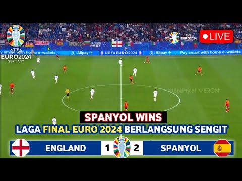 ? LIVE - Inggris Vs Spanyol - Final || England Vs Spain UEFA EURO 2024 | Lamine Yamal Vs Harry Kane