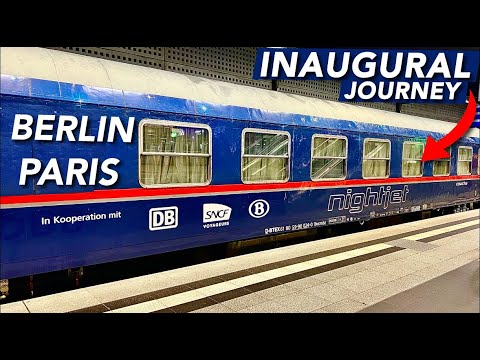 Berlin to Paris with onboard the New Nightjet service