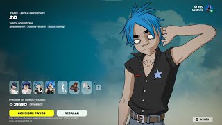 ¡SKINS *GORILLAZ* Y FRONT MAN! NUEVA TIENDA FORTNITE HOY 26/08/25 - TIENDA DE FORTNITE 26 DE AGOSTO