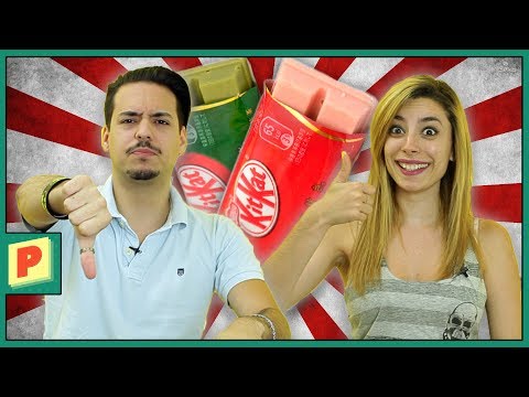 YOUTUBERS PRUEBAN KITKAT JAPONESES | PILO