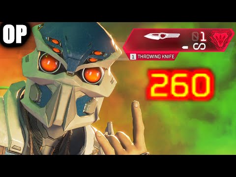 Octane's THROWING KNIFE is OP in Apex Legends