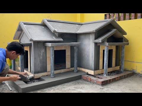 Amazing techniques Build Dog House - Puppy Very Happy A New Home