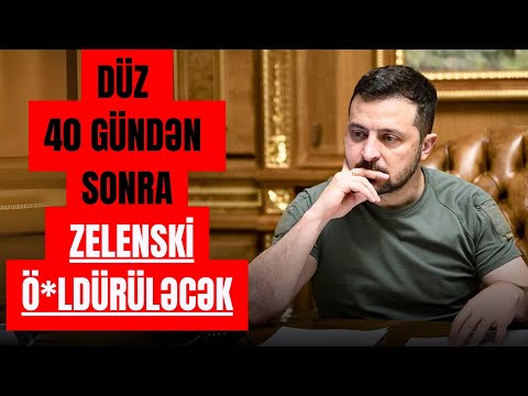 ŞOK! Zelenskinin Ö*LDÜRÜLƏCƏYİ xəbərləri yayıldı! - LAF TV