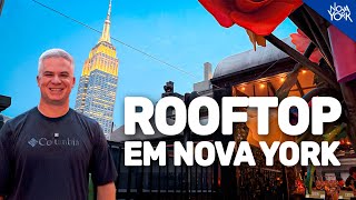 Esse ROOFTOP EM NOVA YORK tem vista incrível e drinks diferentes! 🍹🗽