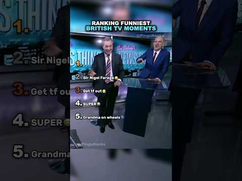 Ranking The Funniest British TV Moments💀😭