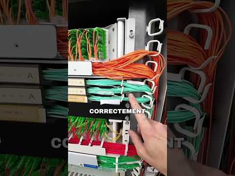 Armoire fibre optique SFR vs ORANGE #fibreoptique #dépannage #internet #wifi