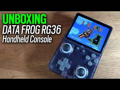 15,000 Games?! DATA FROG RG36 Handheld Game Console