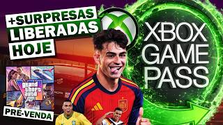 TUDO ISSO HOJE no XBOX Game Pass + PRÉ-VENDA de GTA VI!