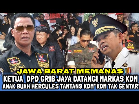 GEGER MEMANAS !! DEDI MULYADI TAK GENTAR HADAPI ANAK BUAH HERCULES :INI YANG TERJADI?!