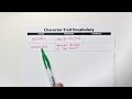 Understanding Character Traits in Literature
