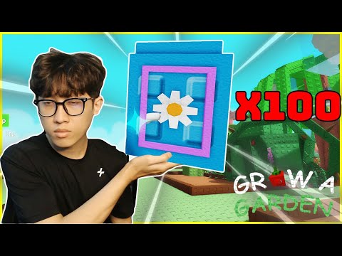 100 FLOWER SEED PACK: TÌM HẠT SIÊU KHỦNG TRONG GROW A GARDEN!
