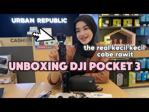 Hasilnya  bagus dan mudah buat ngevlog  DJI OSMO POCKET 3 😱🤍