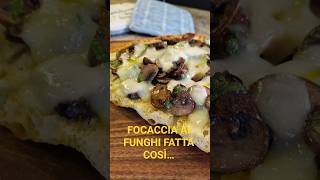 ATTENTA… IL PRIMO MORso TI INCASTRA 😏 FOCACCIA FILANTE 🧀🍄 #focaccia #food #mamaoxyrecipes