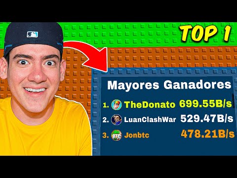 LLEGUÉ AL TOP 1 DEL MUNDO EN STEAL A BRAINROT! 😱👑 - Donato Roblox