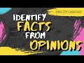 Distinguishing Facts and Opinions