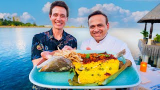 I Tried Indian Food in Paradise!! (Maldives)