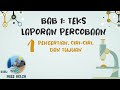 Kuis Teks Laporan Percobaan