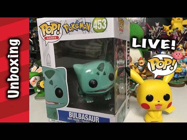 Bulbasour Funko POP unboxing LIVE