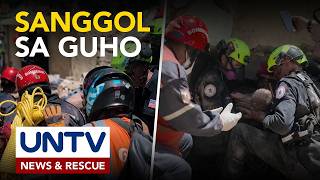 Healthy na sanggol, nakuha sa guho, 10 araw matapos yanigin ng lindol ang Venezuela