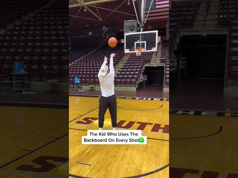 Do you like to use the backboard?? #basketball #basketballshorts #shorts
