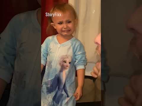 Toddler Cried Because Dad Ate A Sock ?