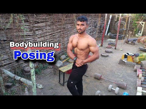 Bodybuilding Posing Practice | Desi Gym Training | #asiffitness