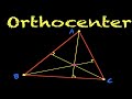 Understanding the Orthocenter of Triangles