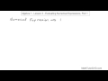 Understanding Numerical and Algebraic Expressions