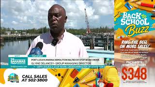 YouTube video thumbnail: Port Lucaya Marina Demolition Halted By Stop Work Order