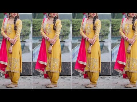 Punjabi suit design /Plazo Suit design/Punjabi Salwar suit designs #Salwar #suits