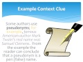 Understanding Context Clues in Reading